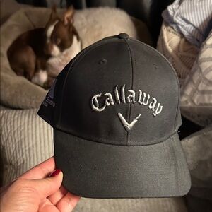 Callaway Charcoal Gray Cap with Embroidered Logo